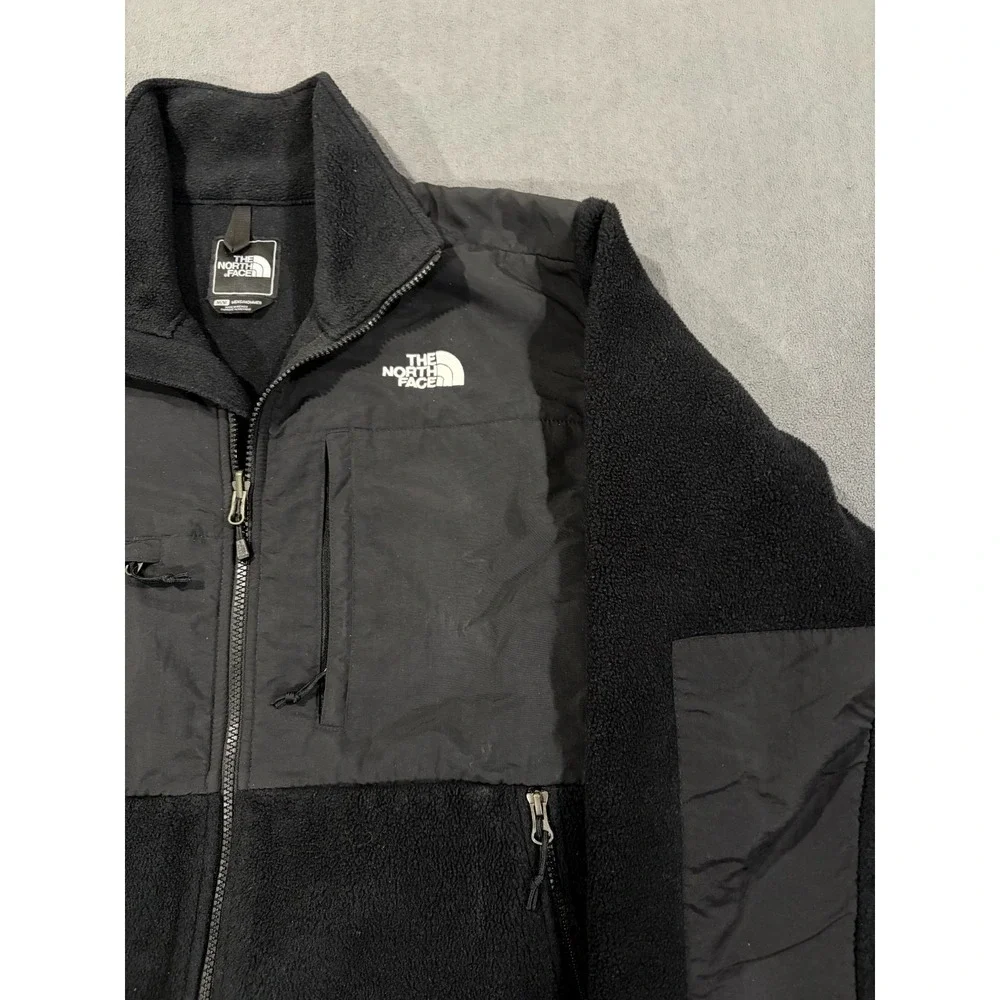 The North Face Retro Denali Jacket Mens Medium Black Fleece Polartec‎ Full Zip